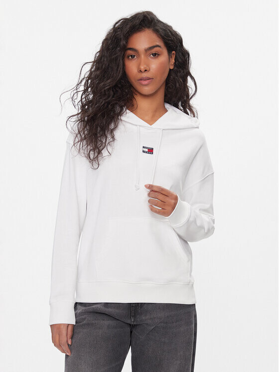 

Толстовка свободного кроя Tommy Jeans, белый