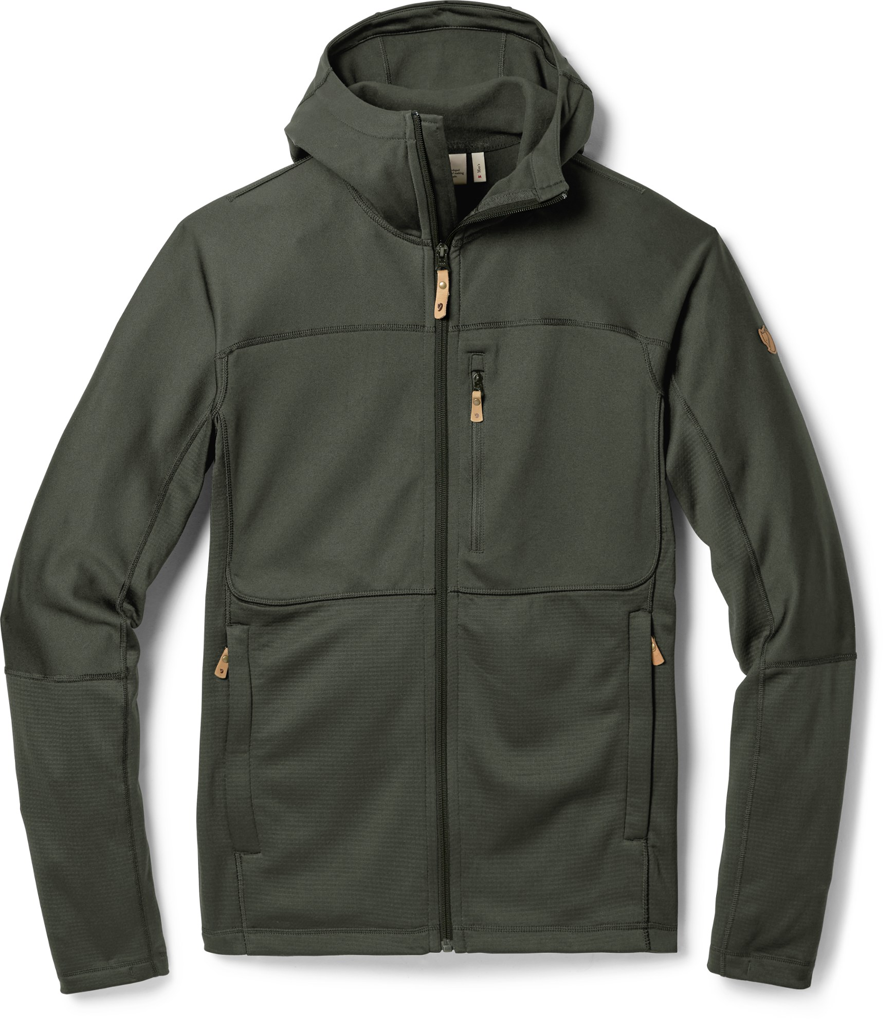 Флисовая куртка Abisko Trail - Мужская Fjallraven, зеленый