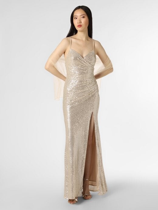 

Вечернее платье с палантином Luxuar Fashion, золотой
