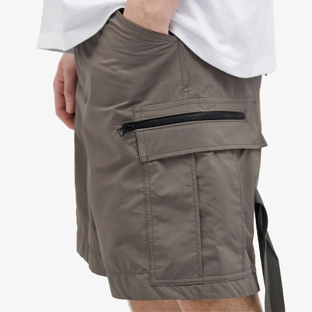 

Sacai Шорты карго из матовой тафты, зеленый