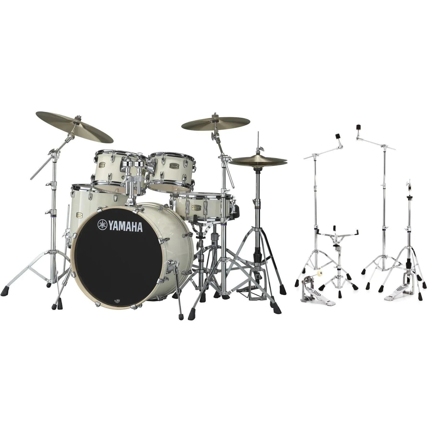 

Комплект корпуса Yamaha Stage Custom Birch Shell с фурнитурой — классический белый
