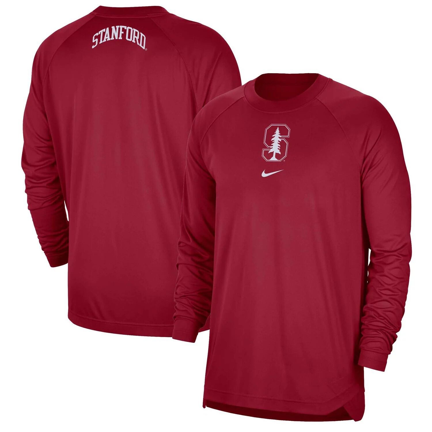 

Мужская футболка реглан Cardinal Stanford Cardinal Basketball Spotlight Performance Nike