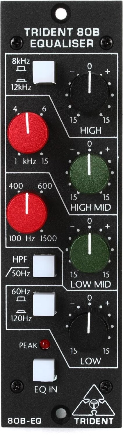 

Trident Audio Developments 80B 4-полосный эквалайзер серии 500
