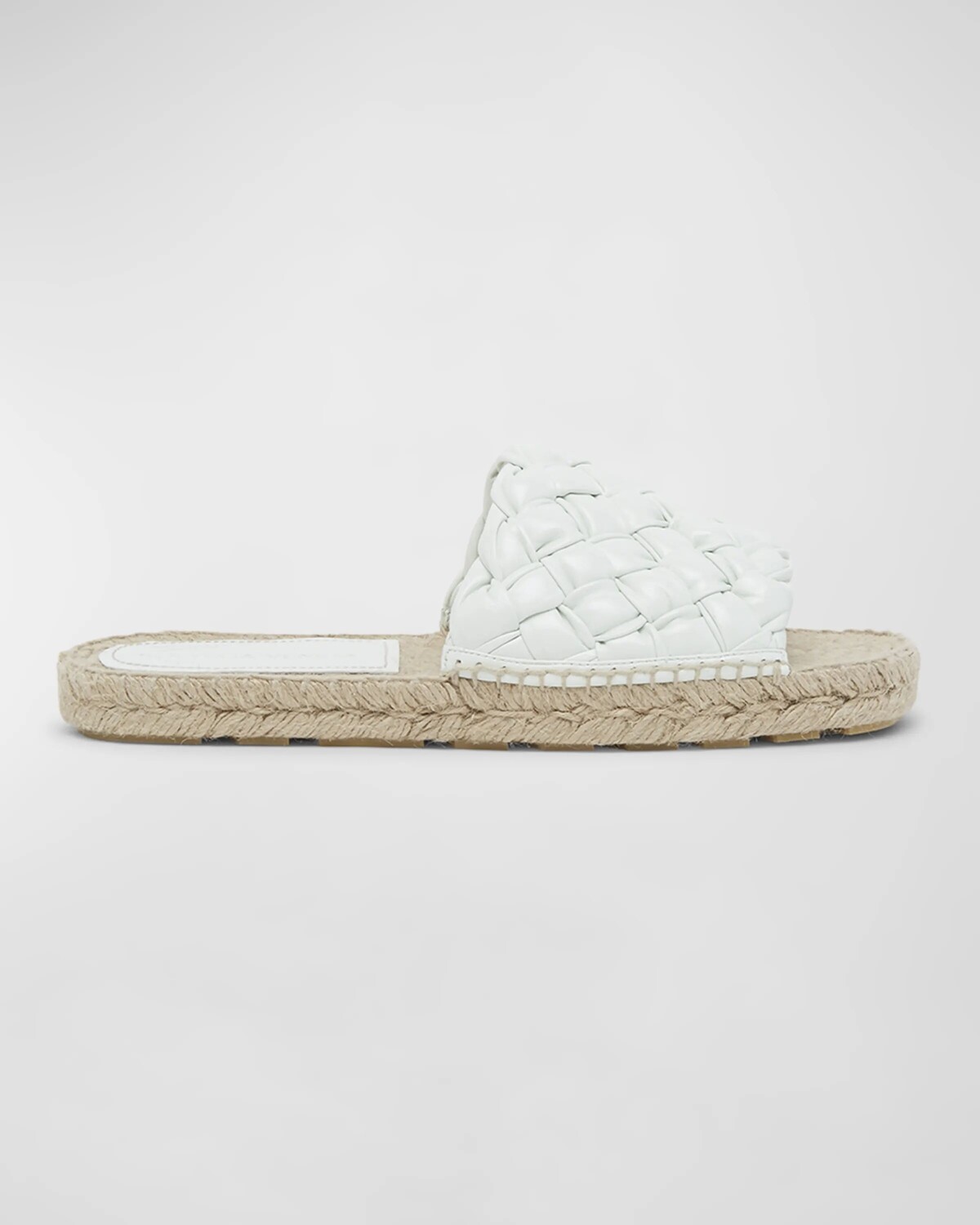 

Эспадрильи Jack Woven Napa Slide Bottega Veneta, цвет Glacier