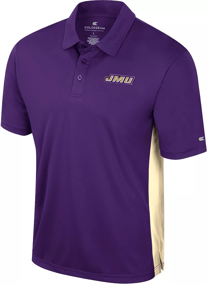 Colosseum Мужская футболка-поло Purple James Madison Dukes