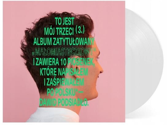 

Виниловая пластинка Podsiadło Dawid - Małomiasteczkowy (белый винил)