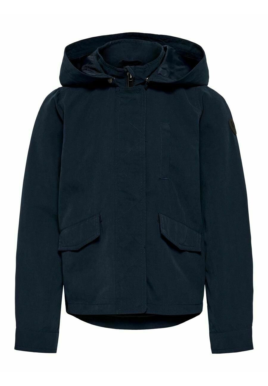 Куртка межсезонная Kogskylar Hood Spring Kids ONLY, цвет night sky цена и фото