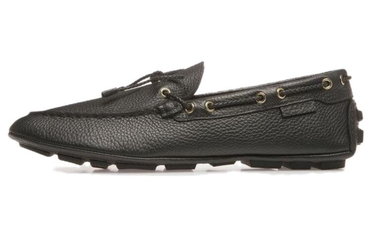 

Кожаные мокасины с завязками Bally