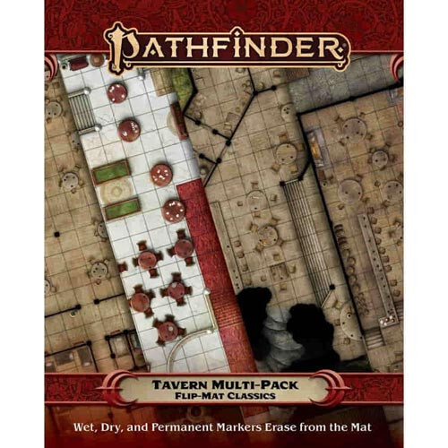 

Ролевая игра Paizo Publishing Pathfinder 2E RPG: Flip-Mat Classics - Tavern Multi-Pack