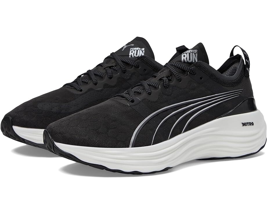 

Кроссовки PUMA Foreverrun Nitro, цвет Puma Black/Puma White