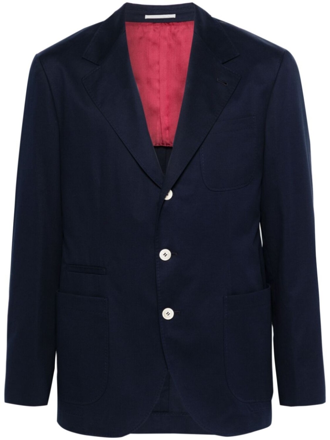 

Brunello Cucinelli однобортный пиджак, синий
