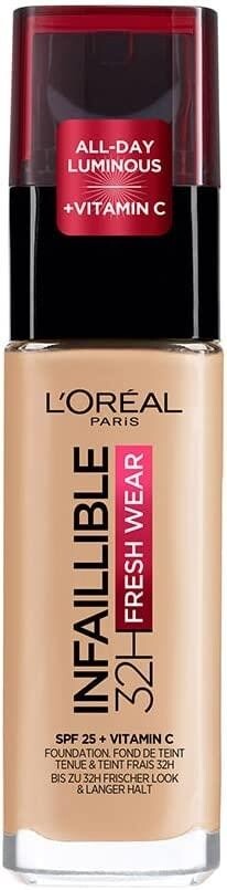 

Loreal Paris Infaillible Foundation 120 Золотая ваниль