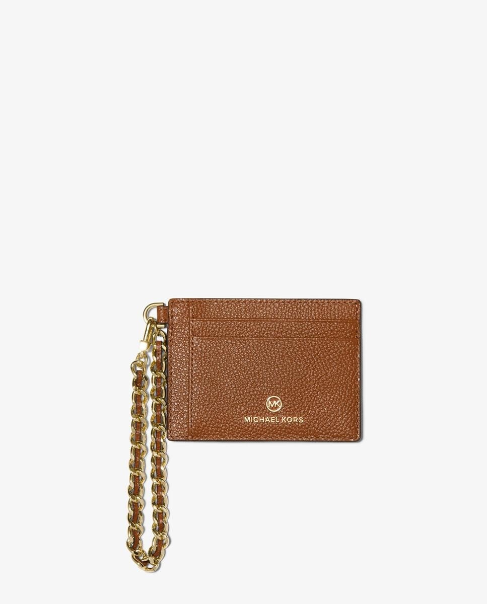 

Женская визитница из коричневой кожи Michael Michael Kors, коричневый