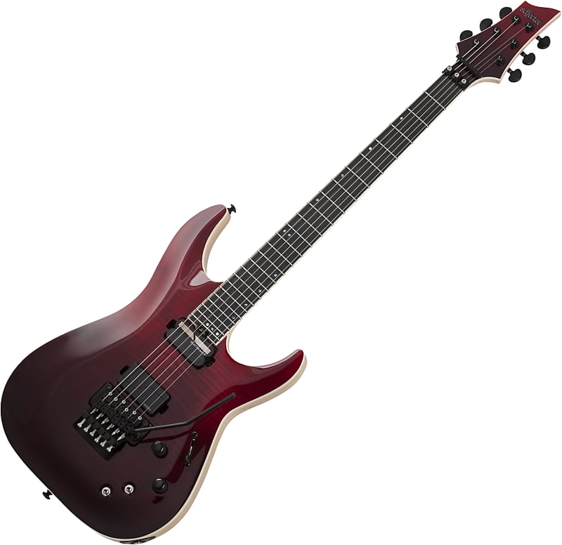 Электрогитара Schecter C-1 FR-S SLS Elite Guitar Blood Burst, 1373 цена и фото