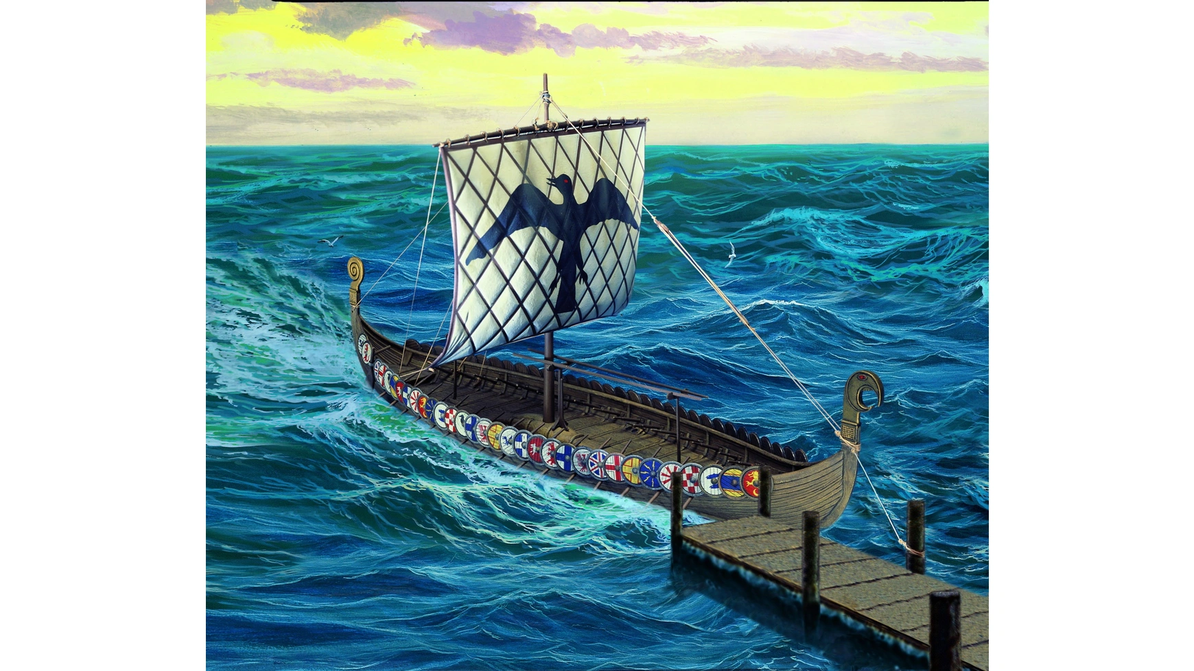 Revell Корабль викингов