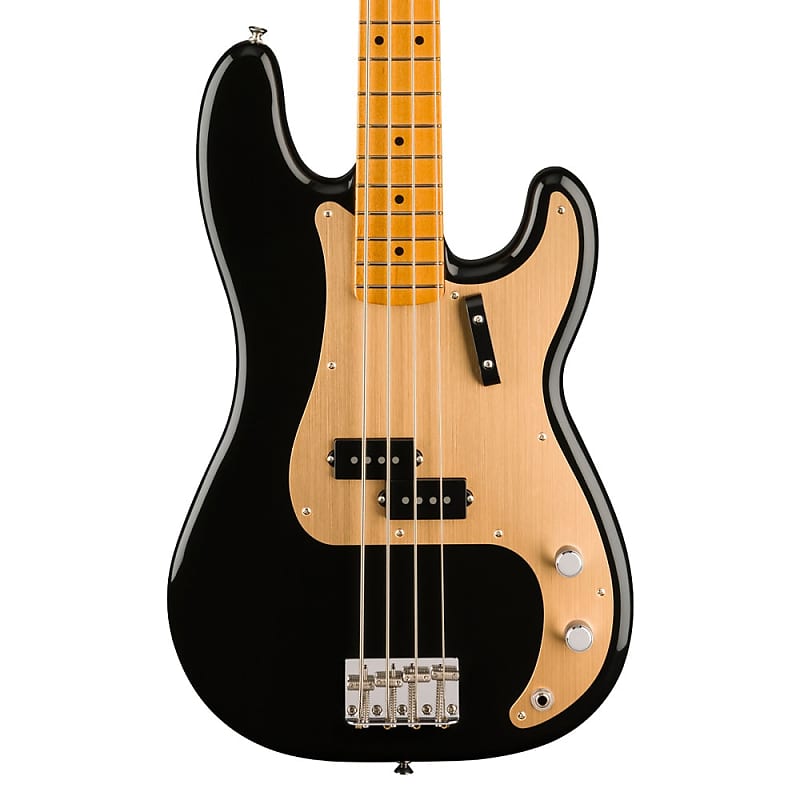 цена Басс гитара Fender Vintera II 50s Precision Bass - Maple Fingerboard - Black