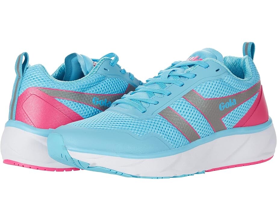 

Кроссовки Gola Typhoon Run, цвет Blue/Silver/Pink