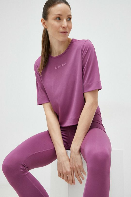 Тренировочная рубашка Essentials Calvin Klein Performance, фиолетовый