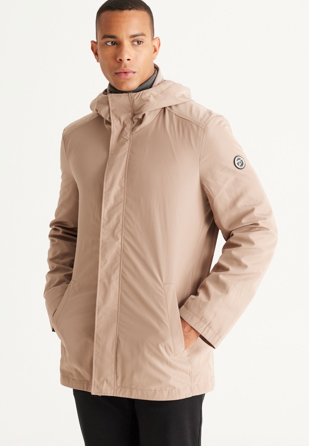 

Полупальто STANDARD FIT AC&CO / ALTINYILDIZ CLASSICS, светло-коричневый