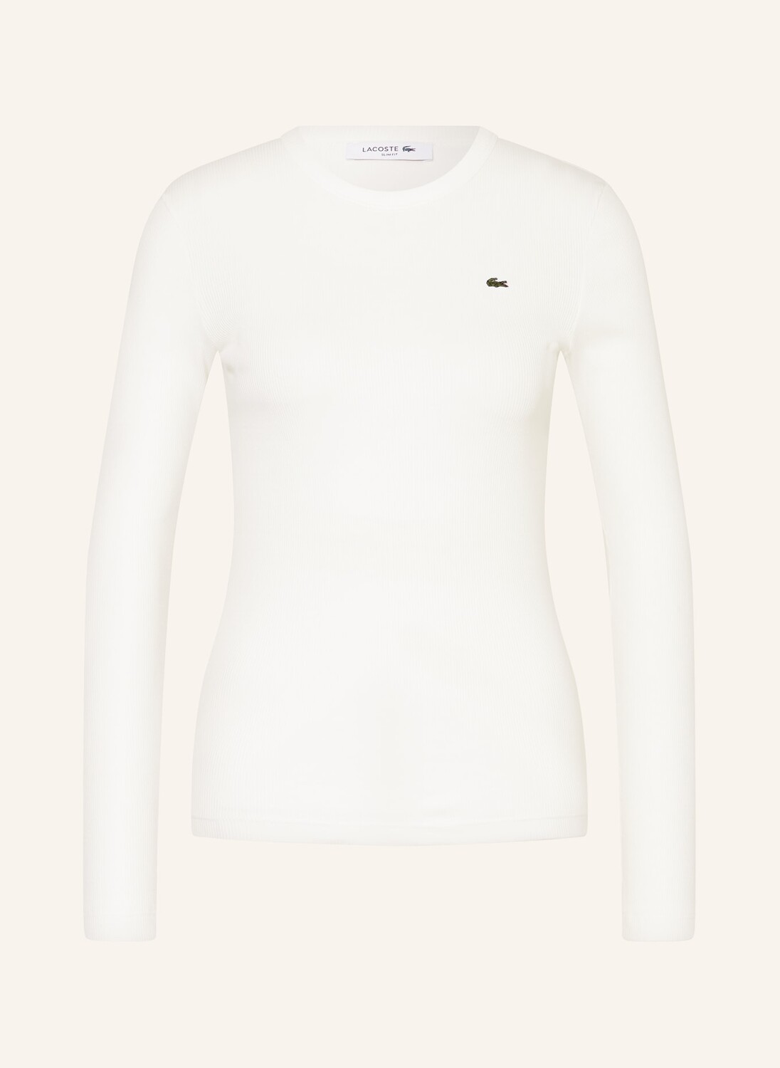 

Лонгслив LACOSTE, белый
