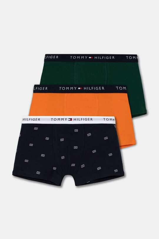 

Детские боксеры, 3 шт. Tommy Hilfiger, оранжевый