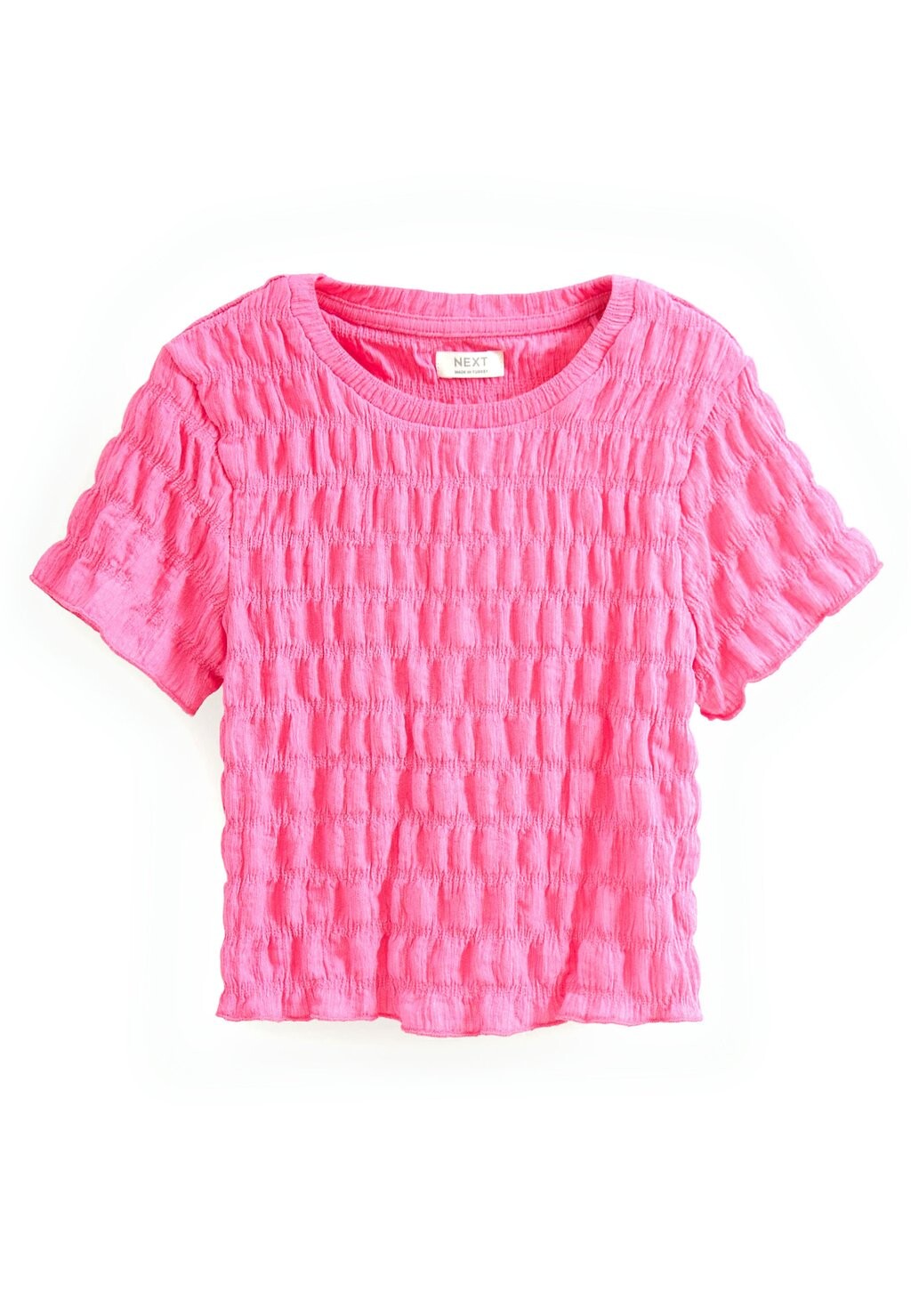 

Футболка с принтом Textured T-Shirt Next, розовый