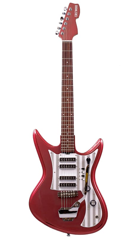 Электрогитара Eastwood Ichiban SharkFin K4L Solid Mahogany Body Bolt-On Maple Neck 6-String Electric Guitar