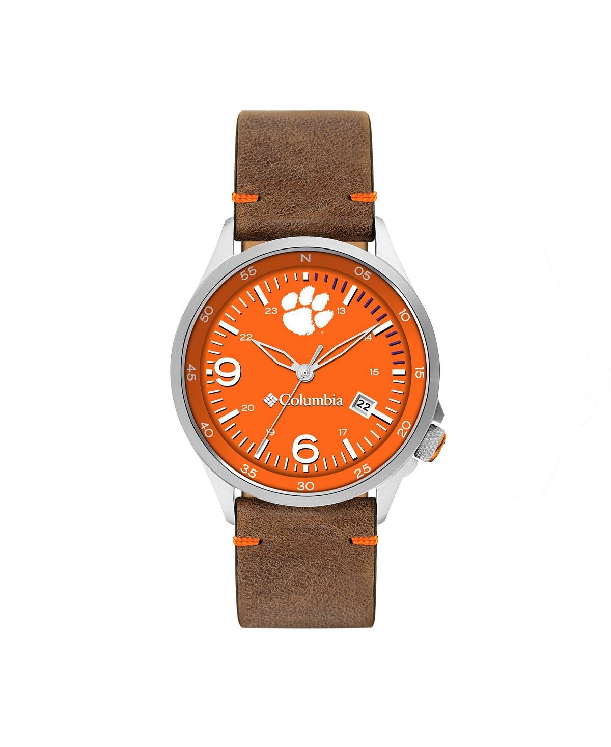 

Мужские кожаные часы Canyon Ridge Clemson Saddle 45 мм Columbia