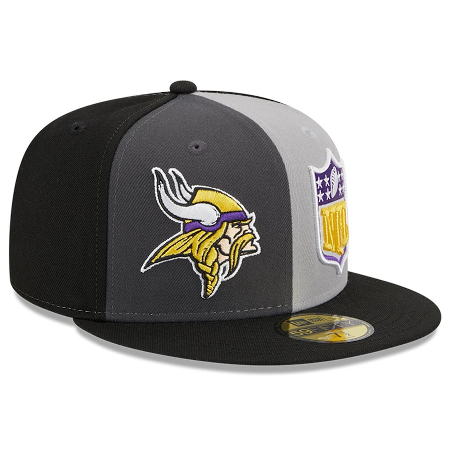 

Бейсболка New Era Minnesota Vikings, серый