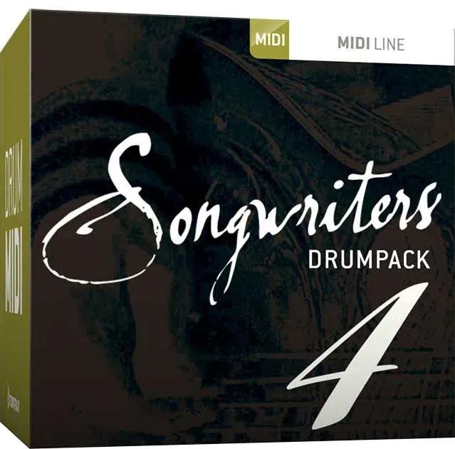 

Toontrack Songwriters Drumpack 4 Drum MIDI Pack