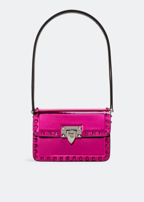 

Сумка через плечо Valentino Garavani Rockstud23 Small, розовый
