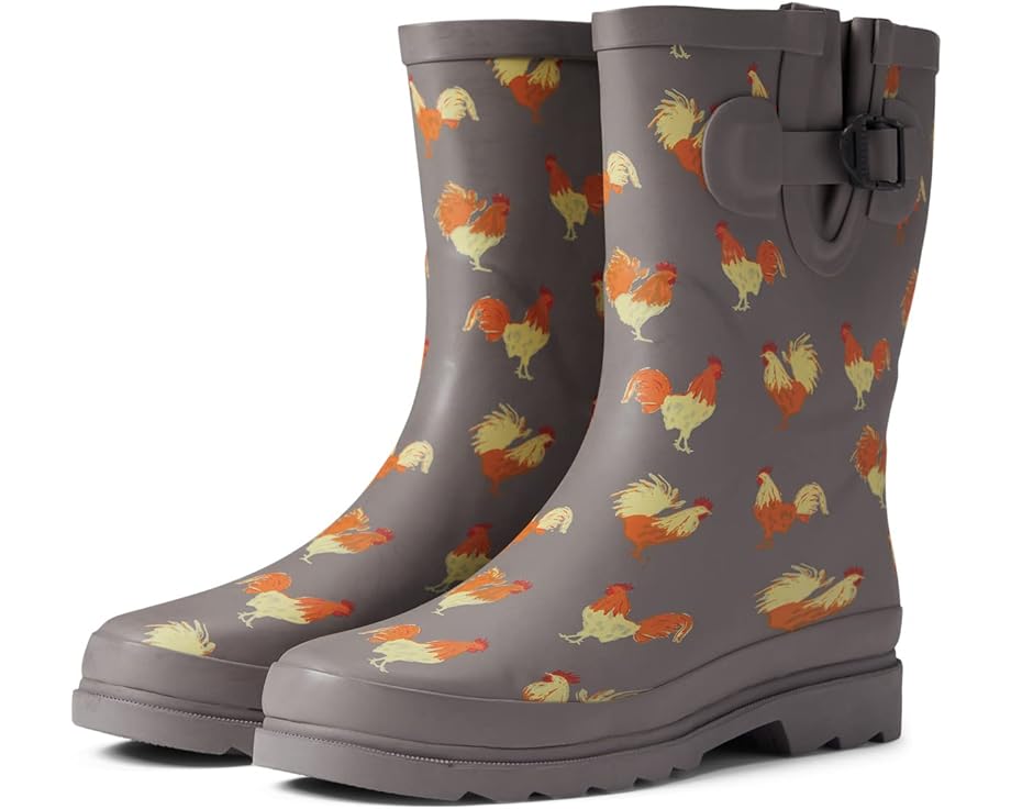 

Ботинки Western Chief Waterproof Mid Rain Boot, цвет Refined Roosters