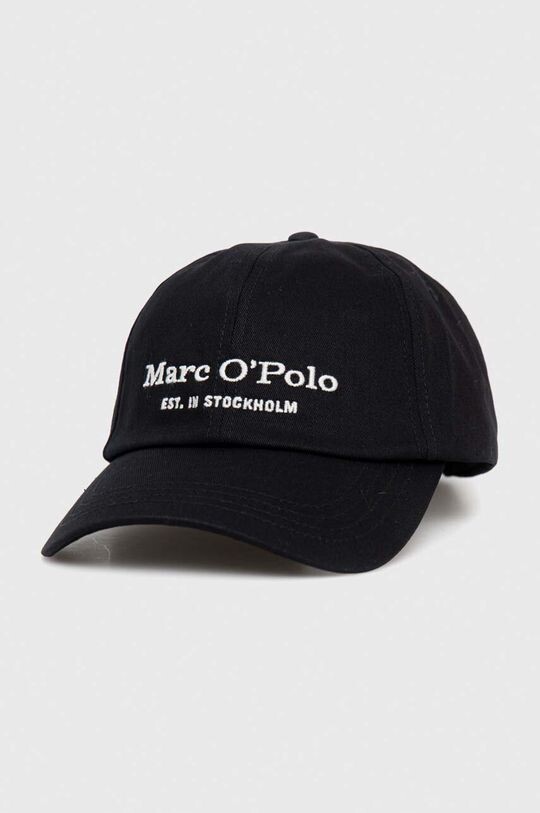 

Хлопковая бейсболка Marc O'Polo, черный