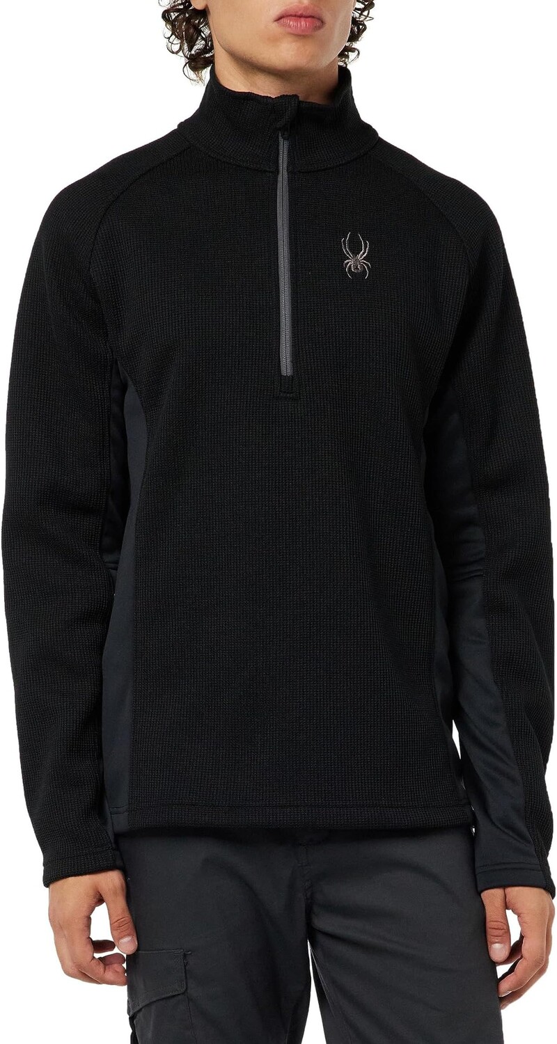 

Свитер Outbound 1/2 Zip Fleece Jacket Spyder, черный