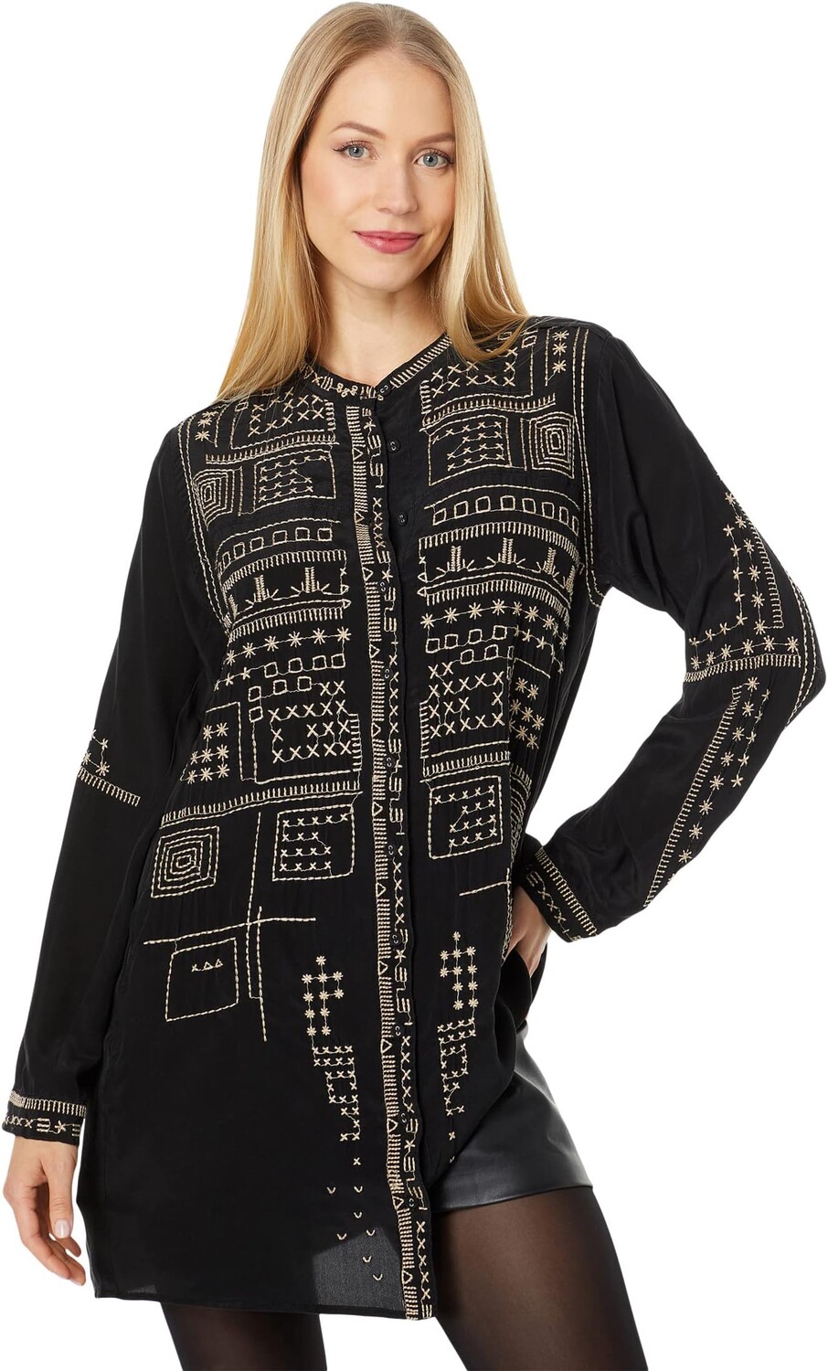 

Туника Johnny Was Blake Tunic, черный