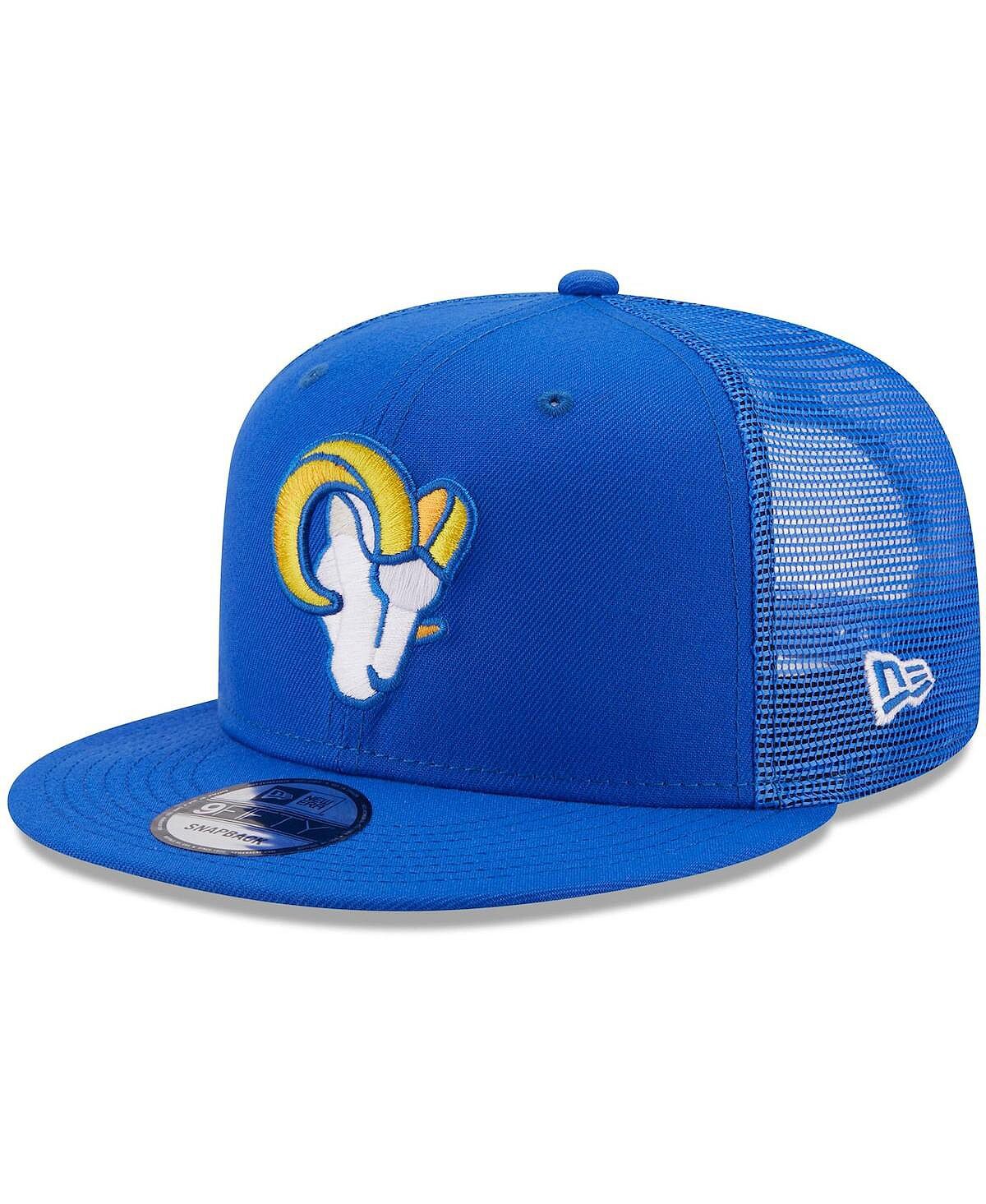 

Мужская кепка Snapback Royal Los Angeles Rams Ram Head Classic Trucker 9FIFTY New Era