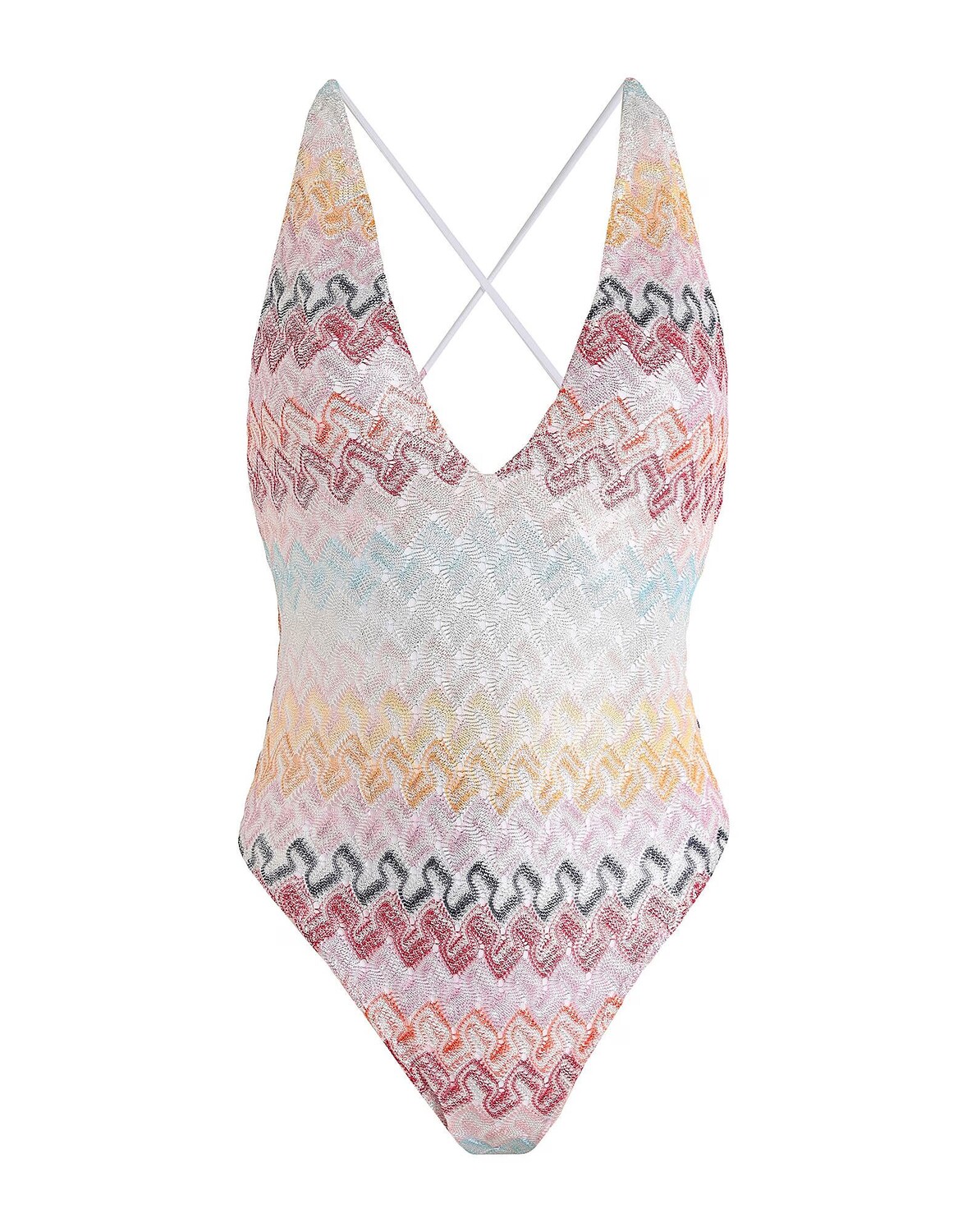 

Цельный купальник Missoni, белый