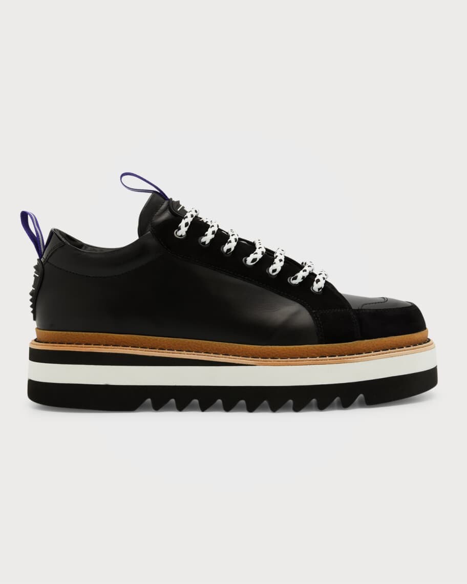 

Мужские кожаные низкие кроссовки City Trainer Moschino