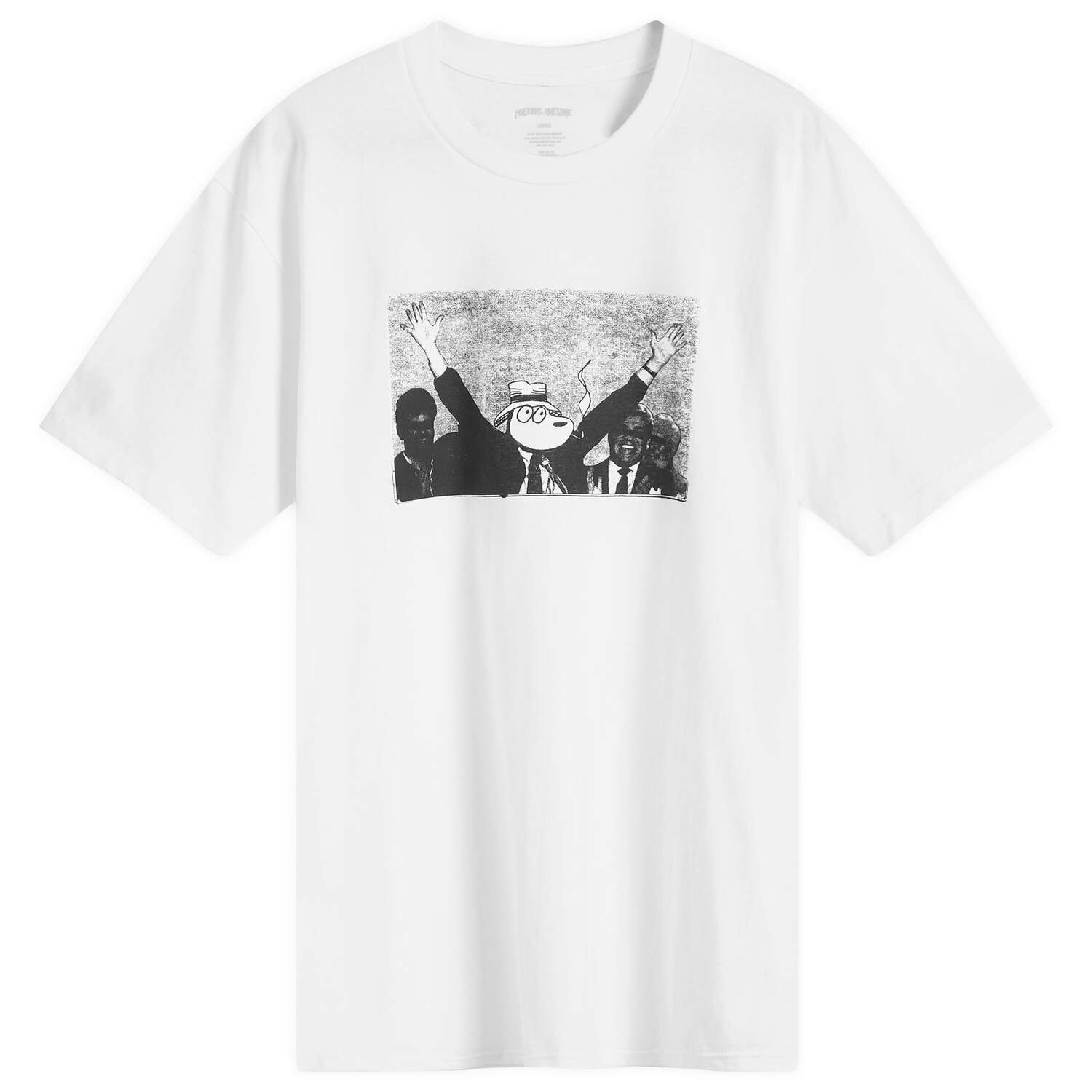 

Бейсболка F*cking Awesome Nobody For President T-Shirt, белый