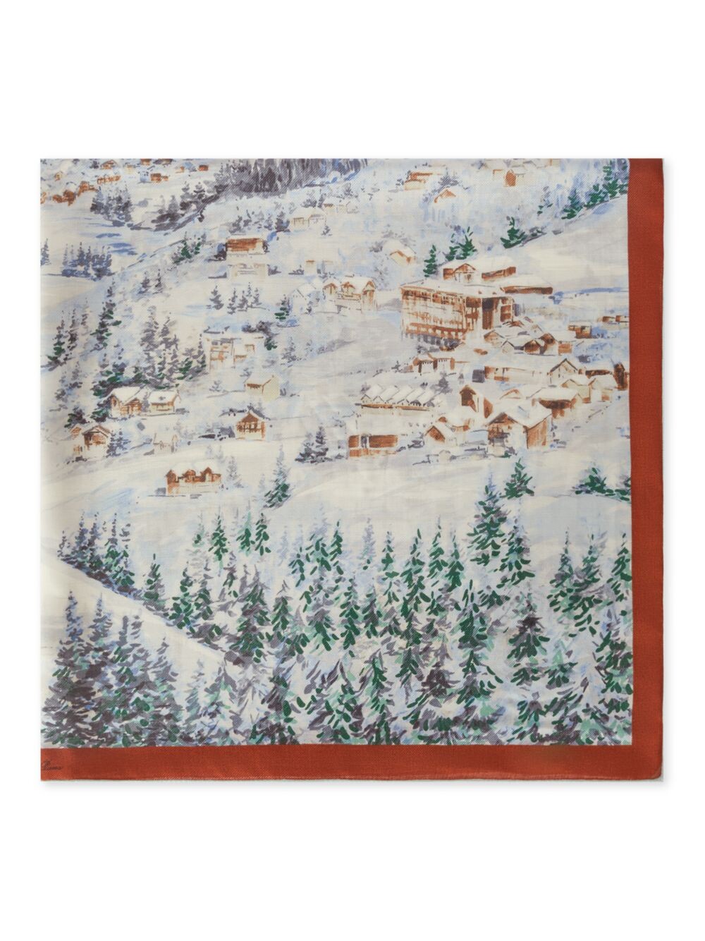 

Шарф из смесового кашемира Французские Альпы Loro Piana