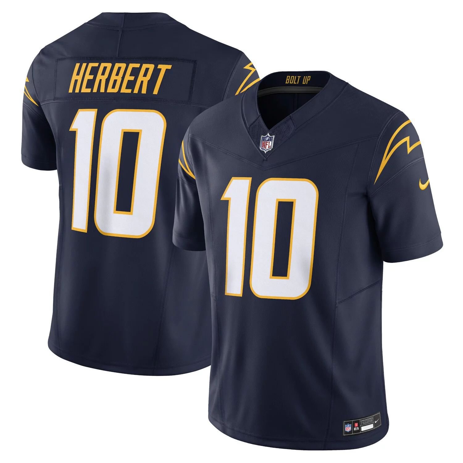 

Мужская майка Justin Herbert Navy Los Angeles Chargers Vapor FUSE Limited Alternate 1 Nike