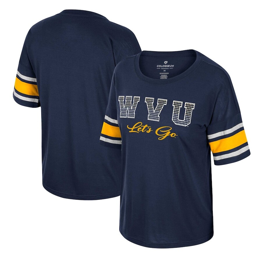 

Футболка с коротким рукавом Colosseum West Virginia Mountaineers, нави