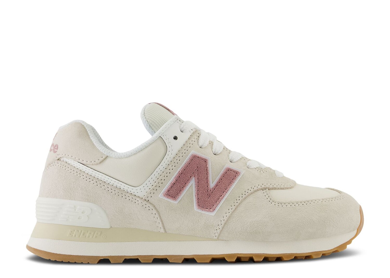 

Кроссовки New Balance 574 'Linen Rosewood', кремовый, Бежевый
