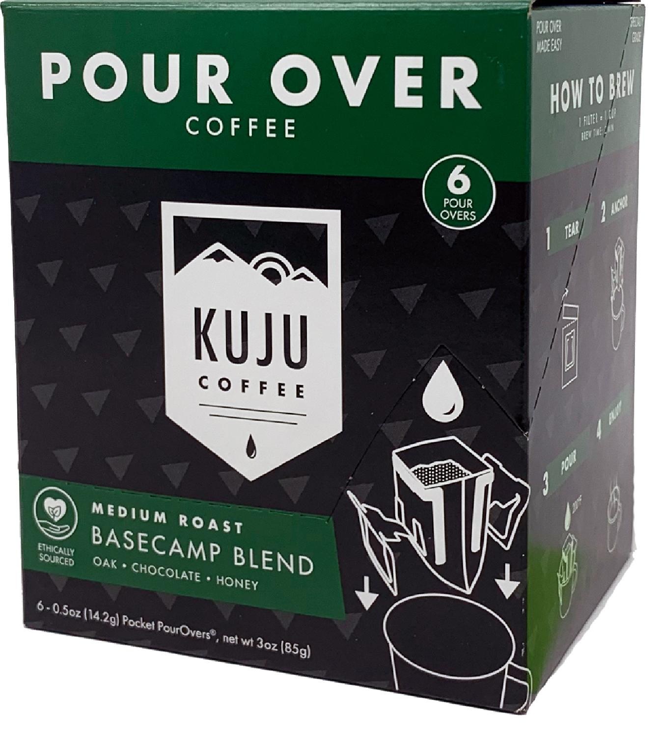 Кофе пуровер на одну порцию — упаковка из 6 шт. Kuju Coffee
