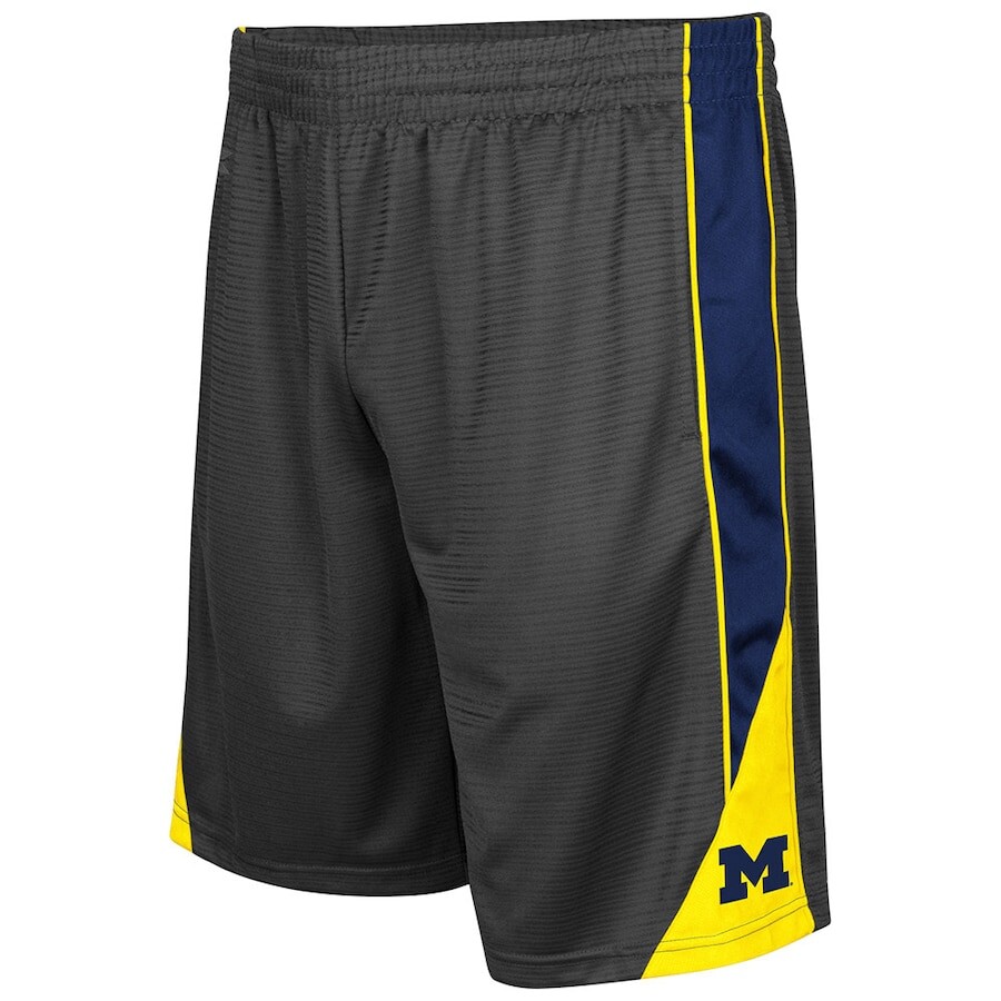 

Шорты Colosseum Michigan Wolverines, угольный