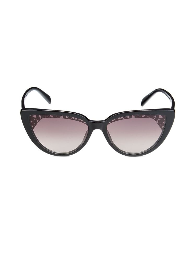 

Солнцезащитные очки «кошачий глаз» 58MM Emilio Pucci, черный