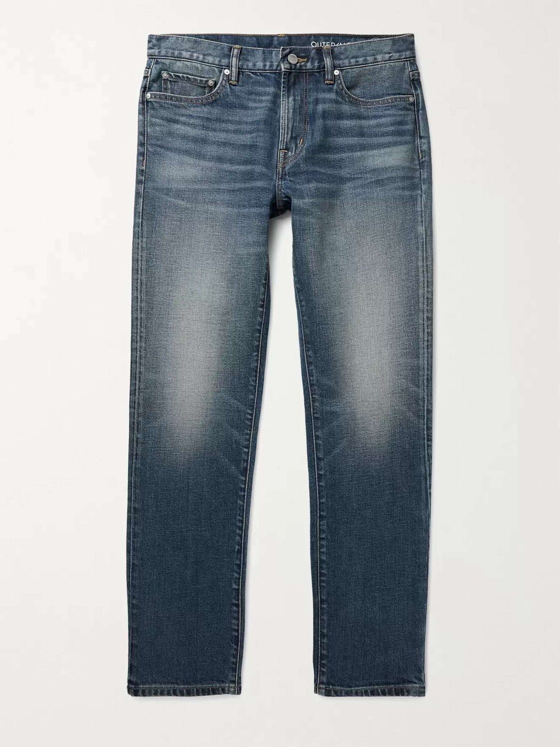 

Джинсы Ambassador Slim-Fit из органического денима Outerknown, средний деним