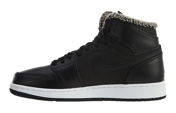 

Jordan Air Jordan 1 Retro High Fleece Black Pink (GS)