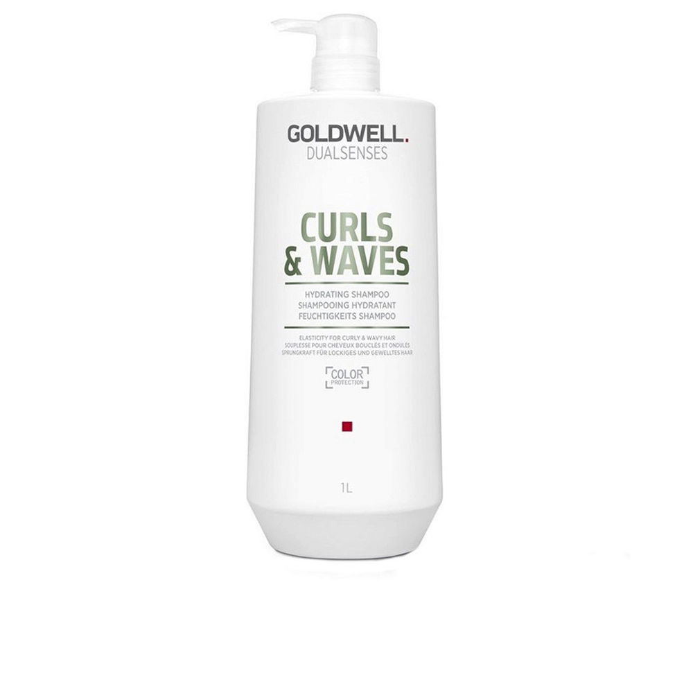 Увлажняющий шампунь Curls & Waves Hydrating Shampoo Goldwell, 1000 мл увлажняющий шампунь forme hydrating shampoo 1000 мл