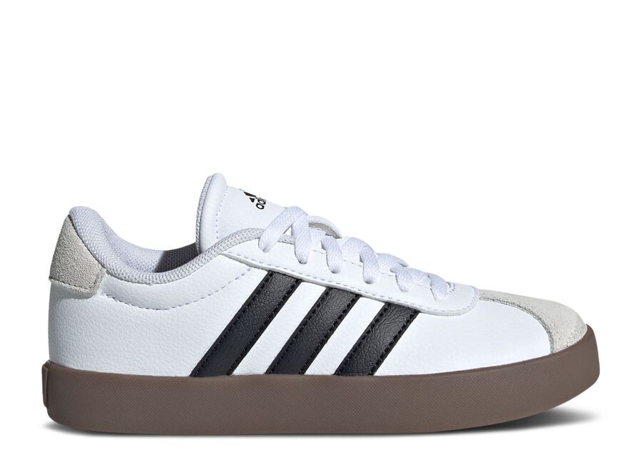 

Кроссовки adidas VL Court 3.0 K, цвет White Black Gum